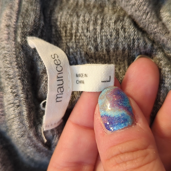 Maurices Cowl Neck Sweater - Large - Picture 4 of 5